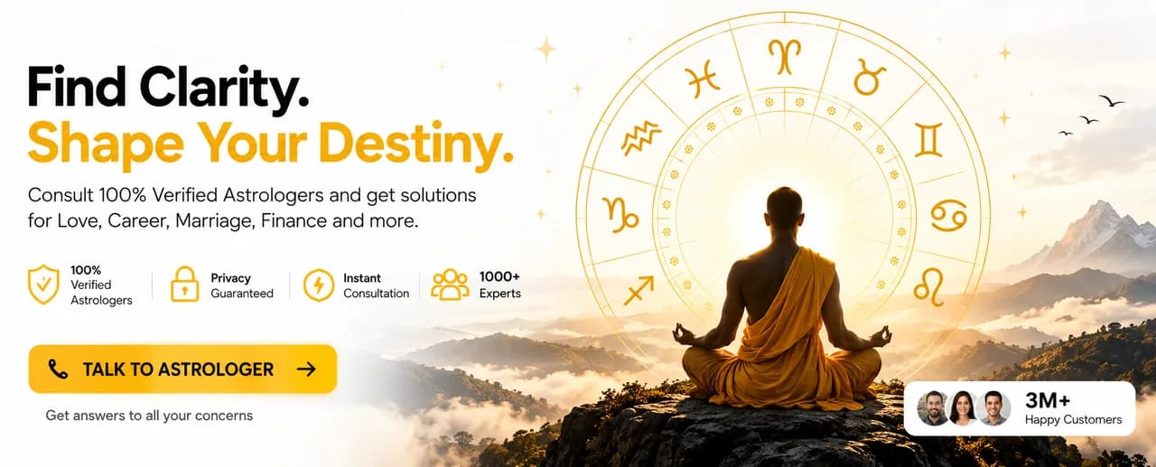 Find Clarity. Shape Your Destiny. Consult verified astrologers for love, career, marriage, finance and more.